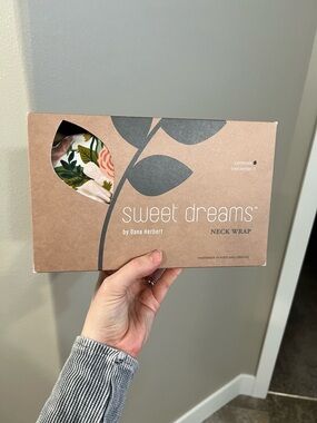 Sweet Dreams Floral Neck Wrap in Pink and Green